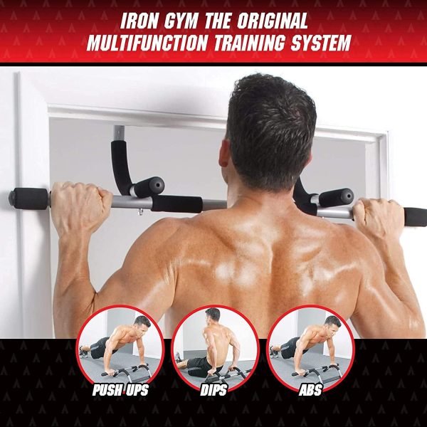 Pull-Up Bar - Total Upper Body Workout Bar for Doorway, Adjustable Width - Image 5