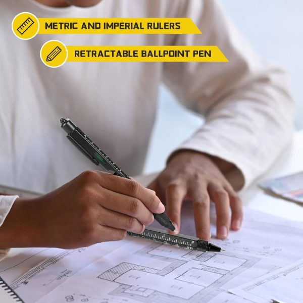 Valentines Day Gifts for Him, 9 in 1 Multitool Pen Gifts for Men, Boyfriend - Image 6