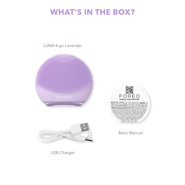 FOREO Luna 4 Body Brush - Exfoliating Body Scrubber - Premium Lymphatic - Image 7