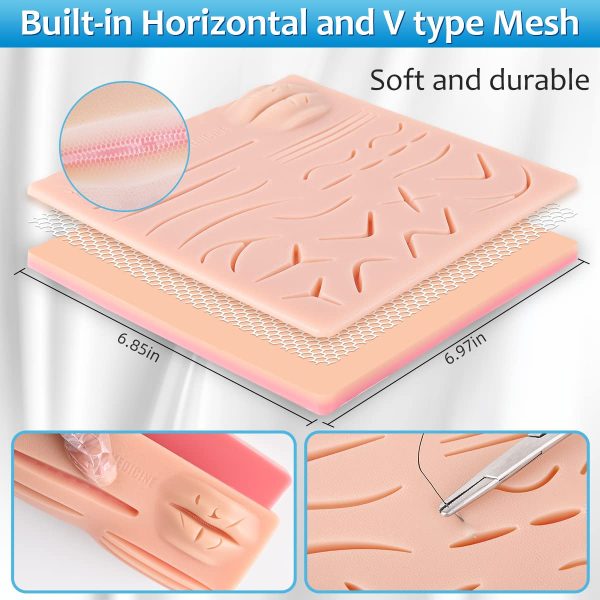 Suture Practice Training Kit for Medical PA, NP Students, Residents - Image 3