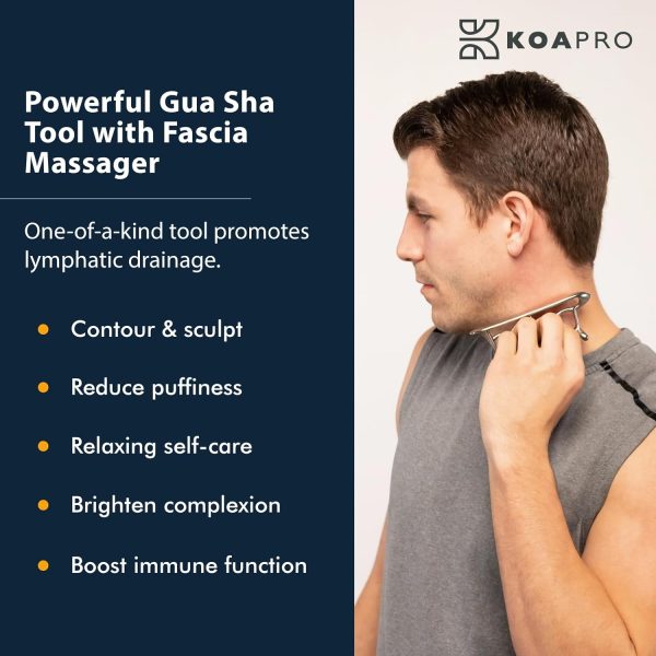 KOAPRO Fascia Facial Blaster Tool for Cellulite Sensitive Fascia Blasting & - Image 3