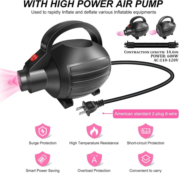AWSUM 3.3ft L x 2ft Diam Gymnastics Air Roller Tumbling Barrel Backbend - Image 5