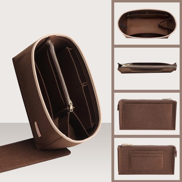 Doxo Purse Organizer Insert, Bag Organizer Insert for Tote & Purse, Bag in - Image 3
