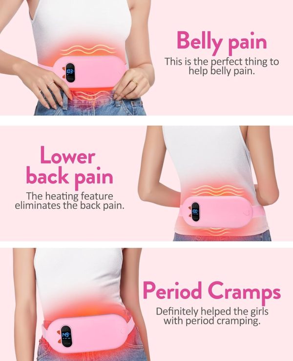 Portable Heating Pad for Period Cramps: FSA HSA Eligible Cordless Menstrual - Image 4