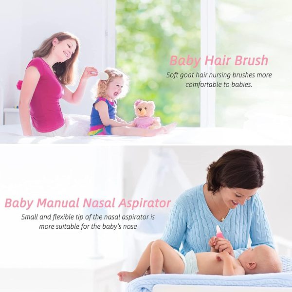 Baby Healthcare and Grooming Kit for Newborn Kids, 38PCS Upgraded Safety - Image 8