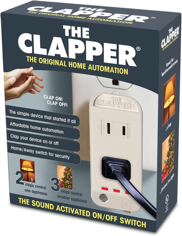 The Clapper, The Original Home Automation Sound Activated Device, On/Off - Image 3