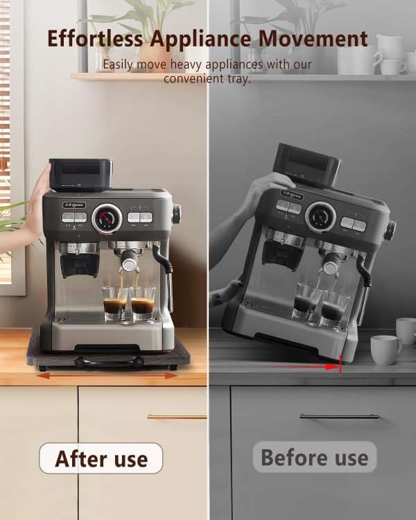 Appliance Slider, Sliding Tray for Coffee Maker, Coffee Pot Slider Tray for - Image 4