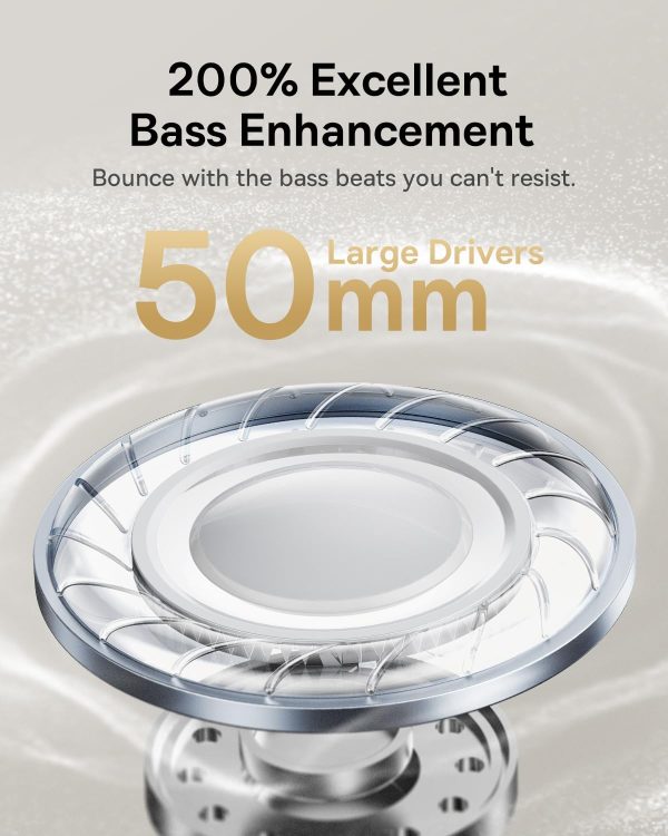 Baseus Bowie 30 Max Active Noise Cancelling Headphones, Head Tracking - Image 6