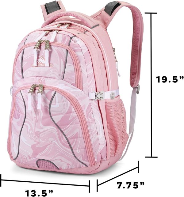 High Sierra Swerve Laptop Backpack, True Navy, One Size - Image 5