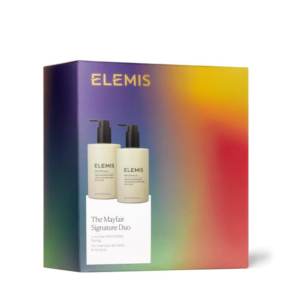 ELEMIS Mayfair Signature Duo, Hand & Body Lotion Holiday Gift Set for Women - Image 3