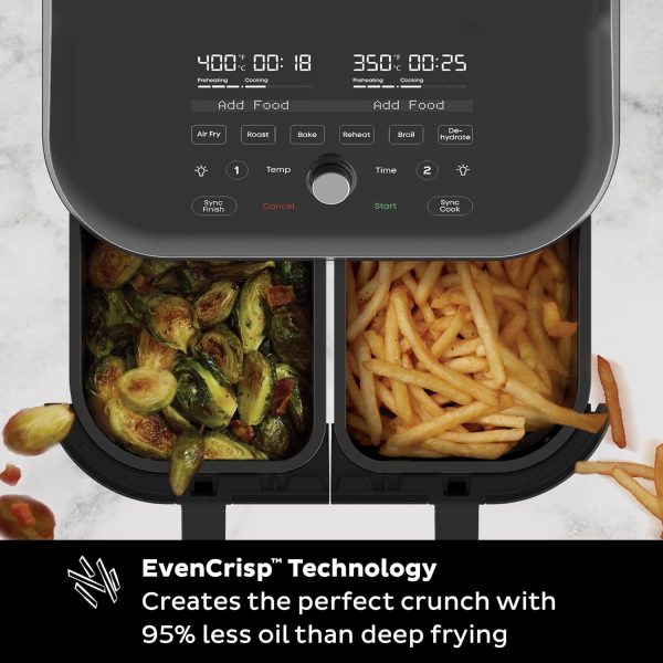Instant Pot Vortex Plus XL 8QT ClearCook Air Fryer, Clear Windows, Custom - Image 6
