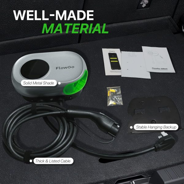 Level 2 EV Charger 40A Smart Electric Car Home Charger Motion-Activated - Image 5