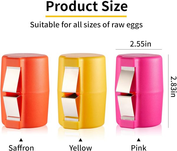 6Pcs Egg Shell Cracker Breaker Opener Peeler Remover Separator Tool for - Image 5
