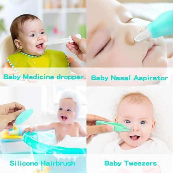 Baby Healthcare and Grooming Kit for Newborn Kids, 36PCS Upgraded Safety - Image 5