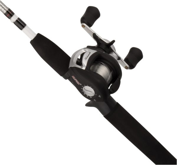 Shakespeare Alpha Medium 6' Low Profile Fishing Rod and Bait Cast Reel - Image 2