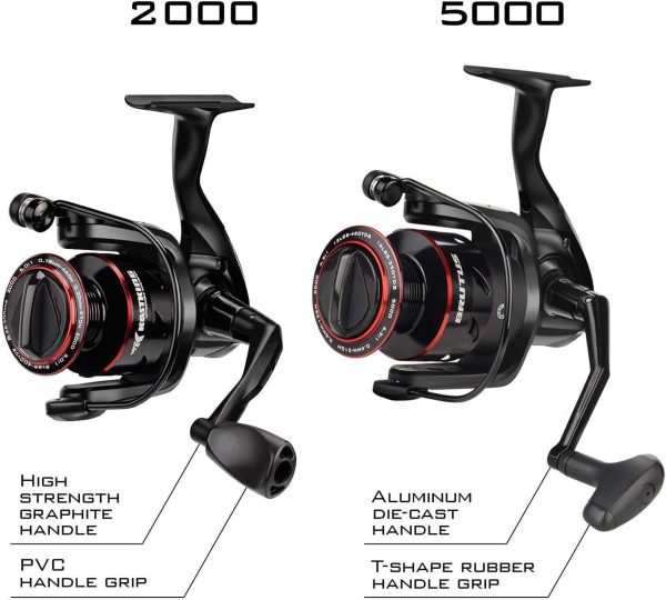 KastKing Brutus Spinning Reel, Freshwater Spinning Fishing Reels, Graphite - Image 5