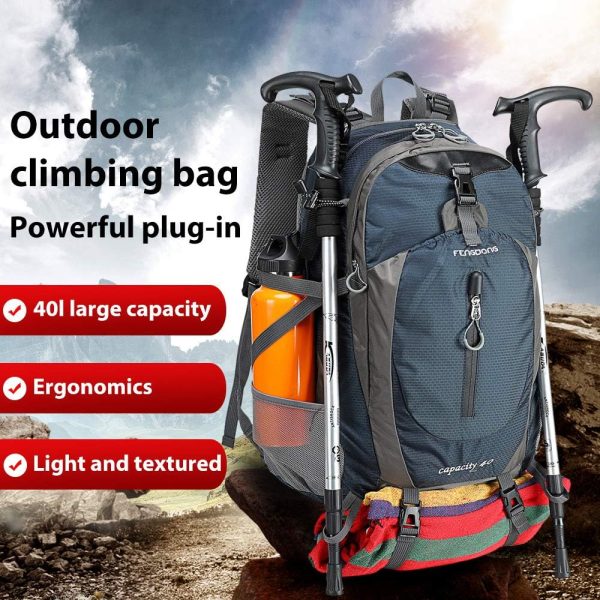 40L Waterproof Lightweight Hiking,Camping,Travel Backpack for Men Women - Image 5