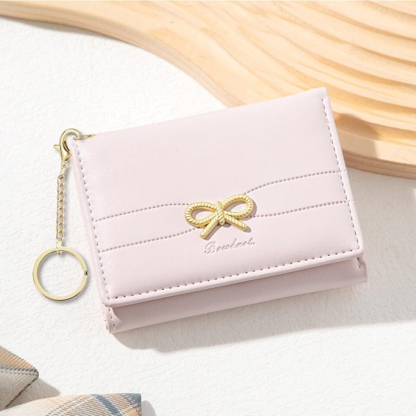 Sunwel Fashion Wallets Girls Cute Coquette Bow Small Wallet Aesthetic Card - Image 6