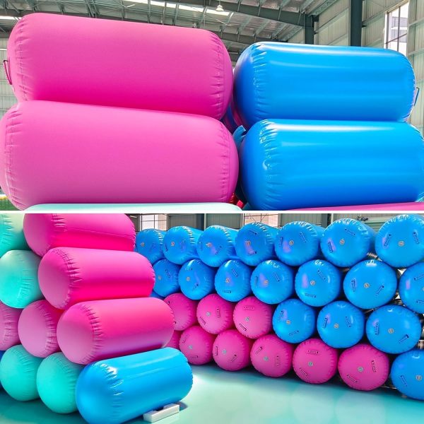 Air Roller Gymnastics Air Barrel Inflatable Tumbling Mat, Gymnastic - Image 7