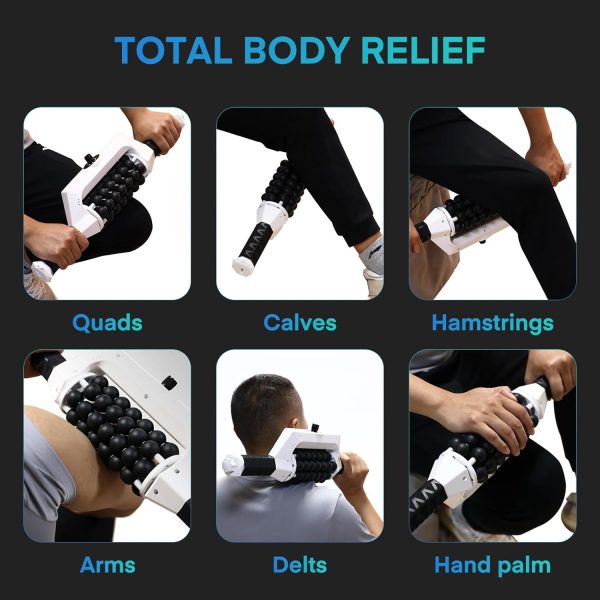 Electric Rolling Massager, Rechargeable Rolling Percussive Massager, - Image 5