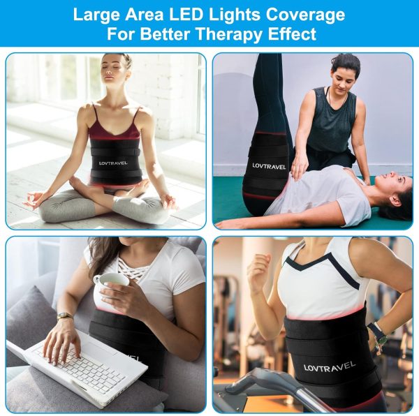 LOVTRAVEL 660nm LED Red Light Therapy for Body and 850nm Near Infrared - Image 5