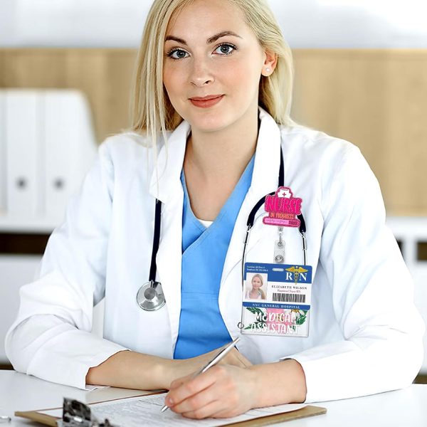 Plifal Medical Assistant Badge Buddy Card Holder - Nurse Nursing - Image 6