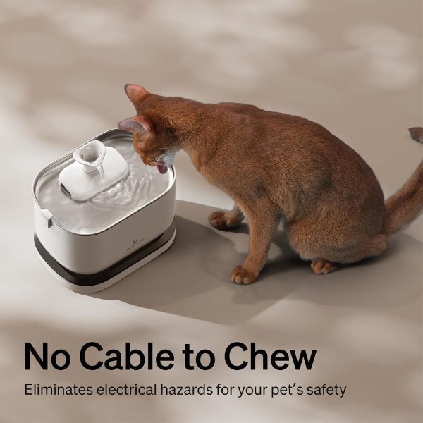 PETLIBRO Cat Water Fountain,Wireless Pet Fountain Battery - Image 5
