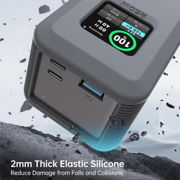 Silicone Case for Anker Prime Power Bank 27,650mAh 250W 1/4-inch nut Hole, - Image 3