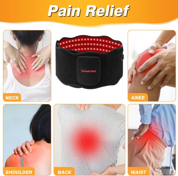 Red Light Therapy Belt, 120 LED Combo 660nm 850nm Wearable Red Light - Image 4