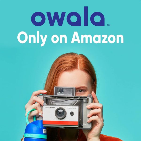 Owala FreeSip Insulated Stainless Steel Water Bottle with Straw for Sports, - Image 6