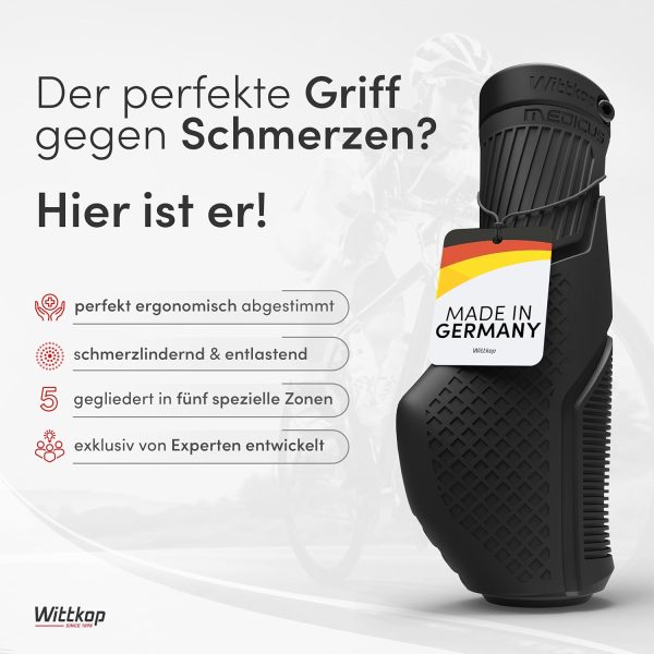Wittkop Bike Grips with Innovative 3-Zone Design Made in Germany I - Image 2