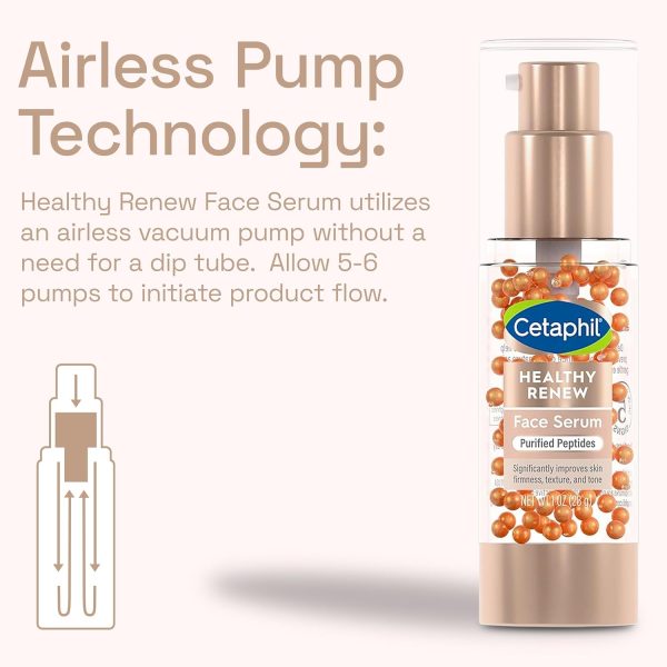 Cetaphil Healthy Renew Anti Aging Face Serum 1 Oz, Retinol Alternative - Image 2