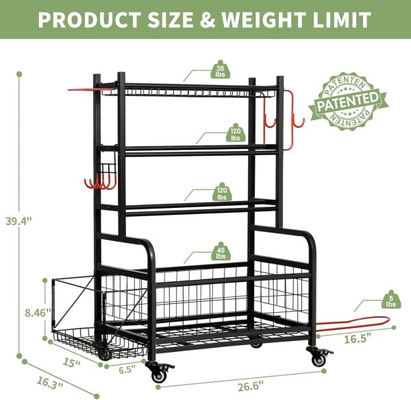 Weight Rack for Dumbbells, Dumbbell Rack Home Gym Storage Stand for Yoga - Image 5