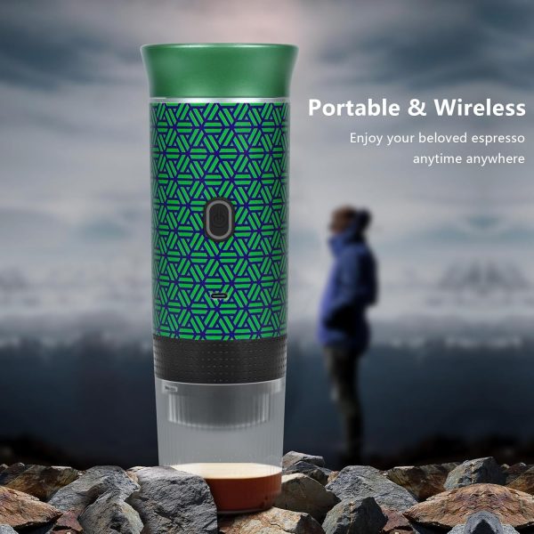 Portable Electric Espresso Machine, Travel Coffee Maker for Camping, Car - Image 7