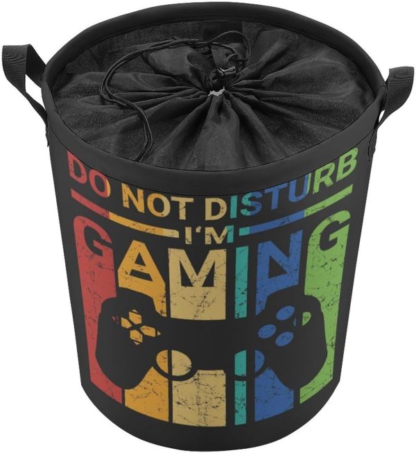 Kids Laundry Hamper Gamer Laundry Basket Gaming Decor for Boys Bedroom - Image 5