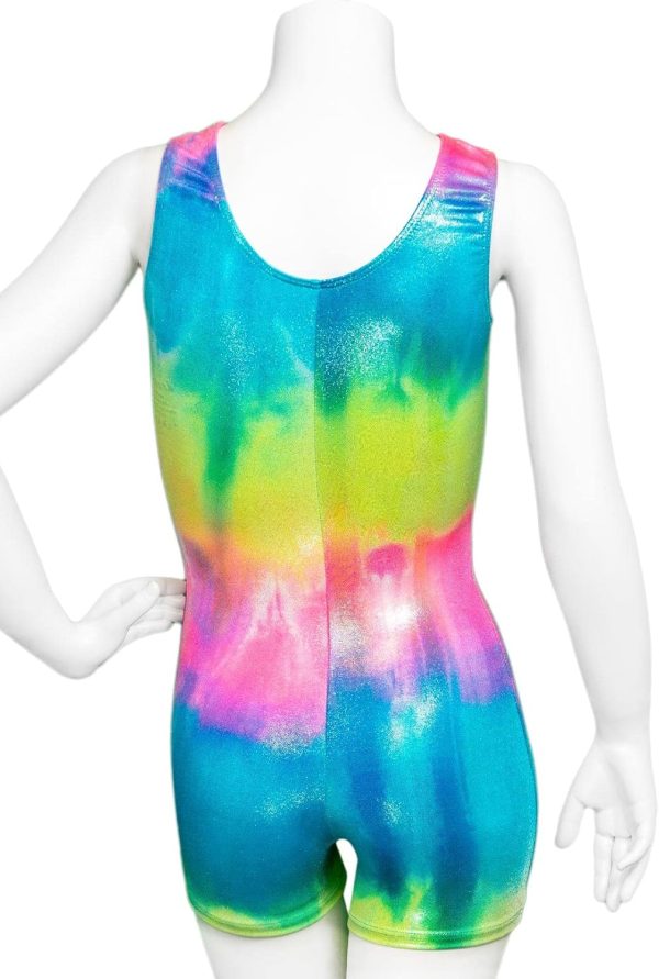 Destira Gymnastic Unitards for Girls with Matching Scrunchie - Biketard - Image 4