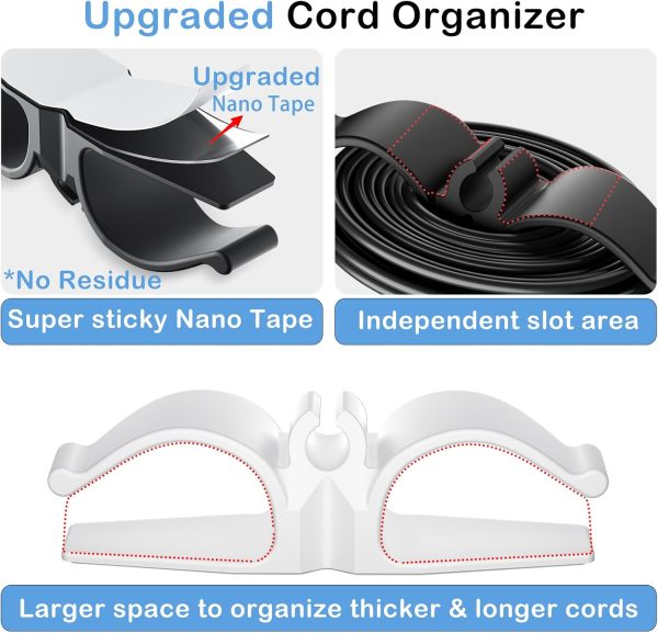 Cord Organizer for Appliances, 8 Pack Kitchen Appliance Cord Organizer - Image 2