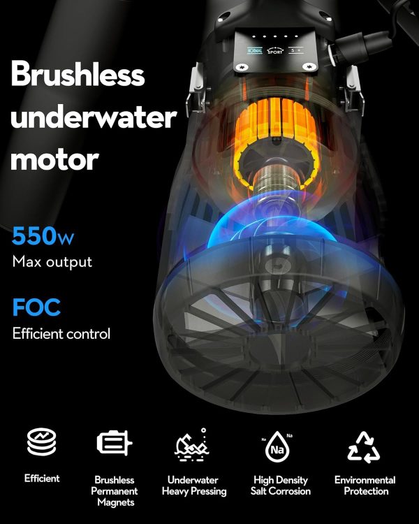 EDGE K5 Underwater Scooter Detachable Modular Gear,3 MODE,Max Speed - Image 7