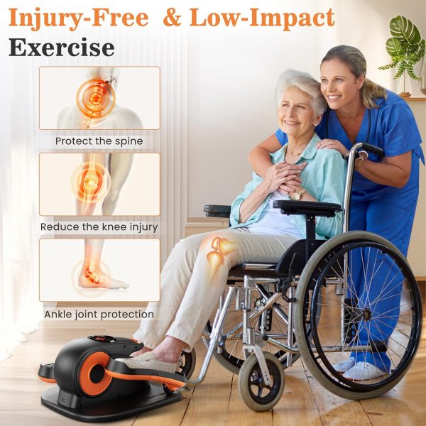 Under Desk Elliptical Machine, Ellipse Leg Exerciser as Seen on TV for - Image 5