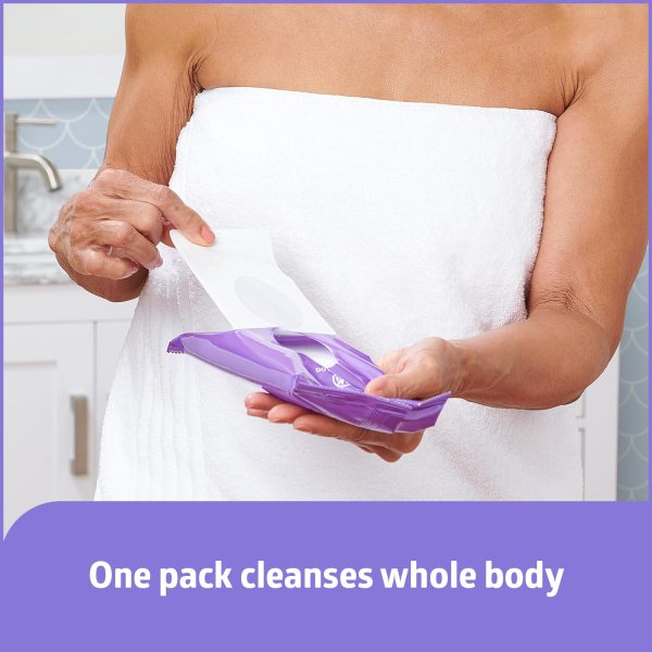 Medline - MSC095109 ReadyBath Select Unscented Body Cleansing Cloths, - Image 7