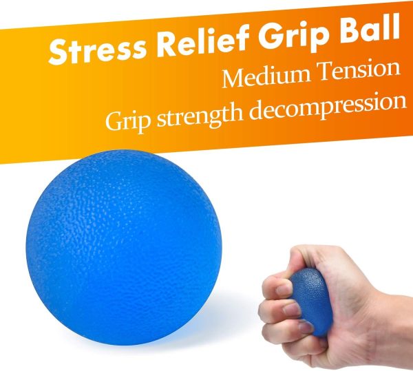 Grip Strength Trainer 7 Pack Adjustable Hand Gripper, Finger Stretcher - Image 6