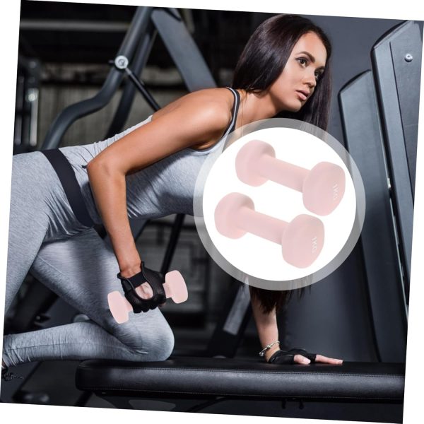 BESPORTBLE 2pcs Fitness Dumbbell Workout Dumbbell Wrist Weights Arm Weights - Image 8