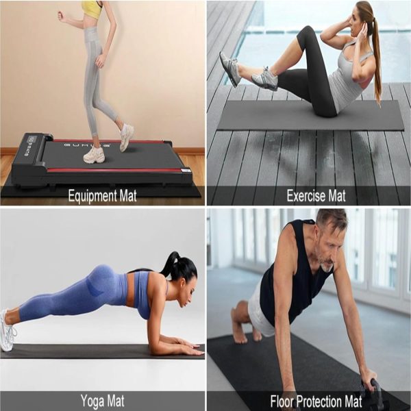 Home Gym Mat to Protect Carpet, Concrete, and Hardwood Floors, Waterproof - Image 5