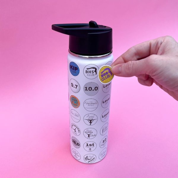 Gymnastics Achievements Water Bottle for Girls- Fun Accessories Bundle with - Image 3