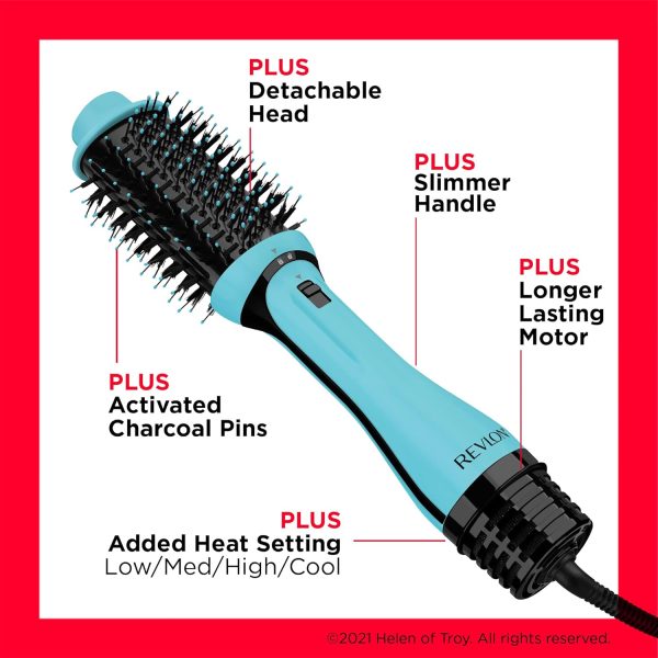 REVLON One Step Volumizer Plus Hair Dryer and Styler | More Volume, Less - Image 5