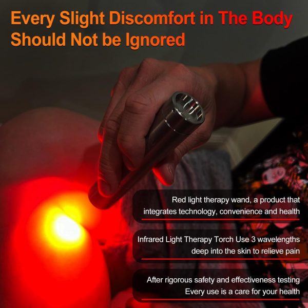 Red Light Therapy for Body of Face,Joints & Muscles Pain Relief,Portable - Image 2