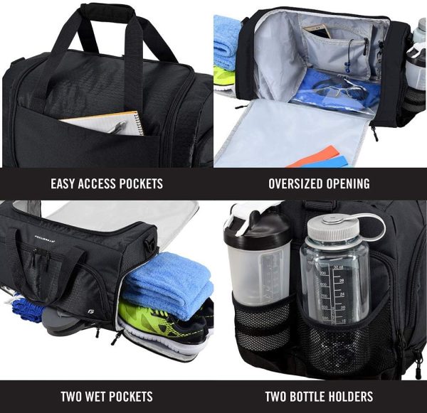 Ultimate Gym Bag 2.0: The Durable Crowdsource Designed Duffel Bag with 10 - Image 2