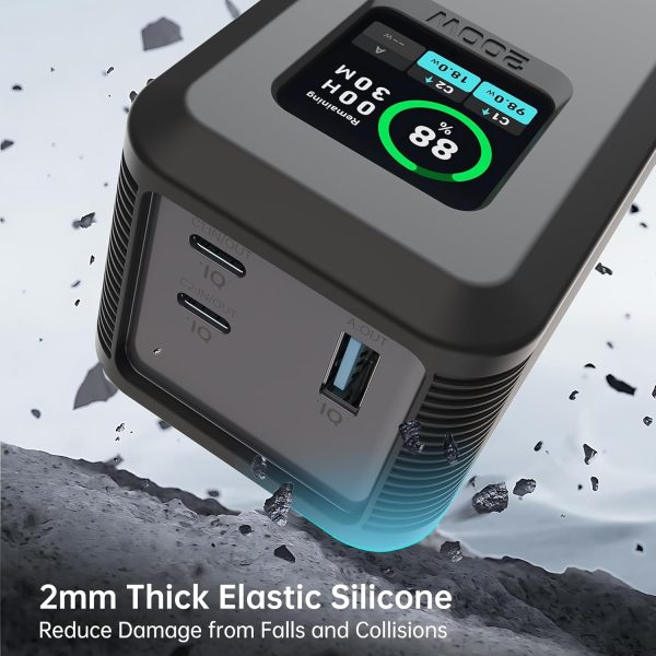 Silicone Case for Anker Prime Power Bank 20,000mAh 200W 1/4-inch nut hole, - Image 7