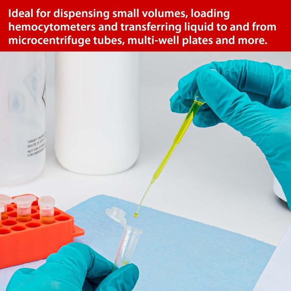 Globe Scientific 134020-400 LDPE Fine Tip Transfer Pipet, Non-Sterile, - Image 5