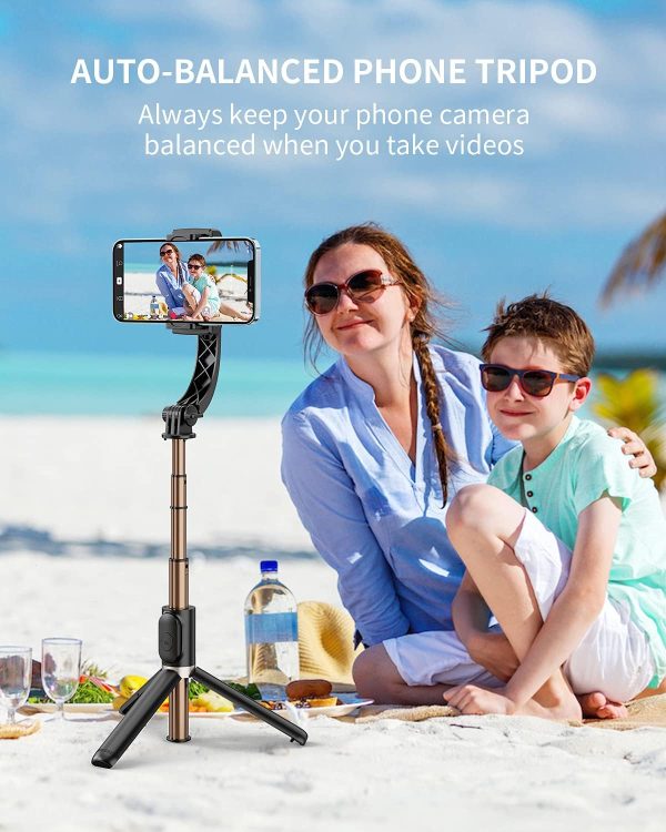 Gimbal Stabilizer with Selfie Stick for iPhone: Portable Handheld Gimble - Image 5